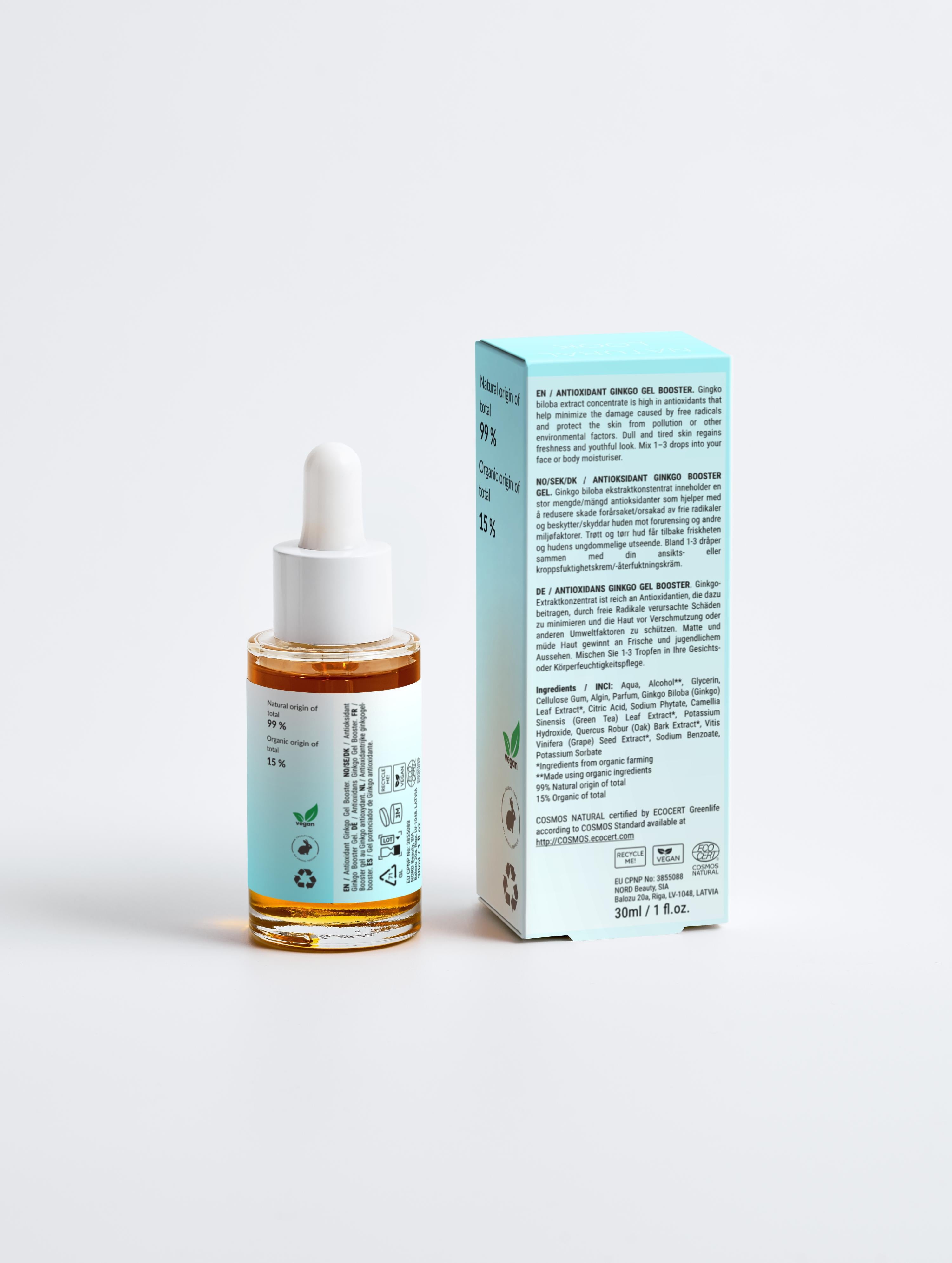 Antioxidant Ginkgo Gel Booster