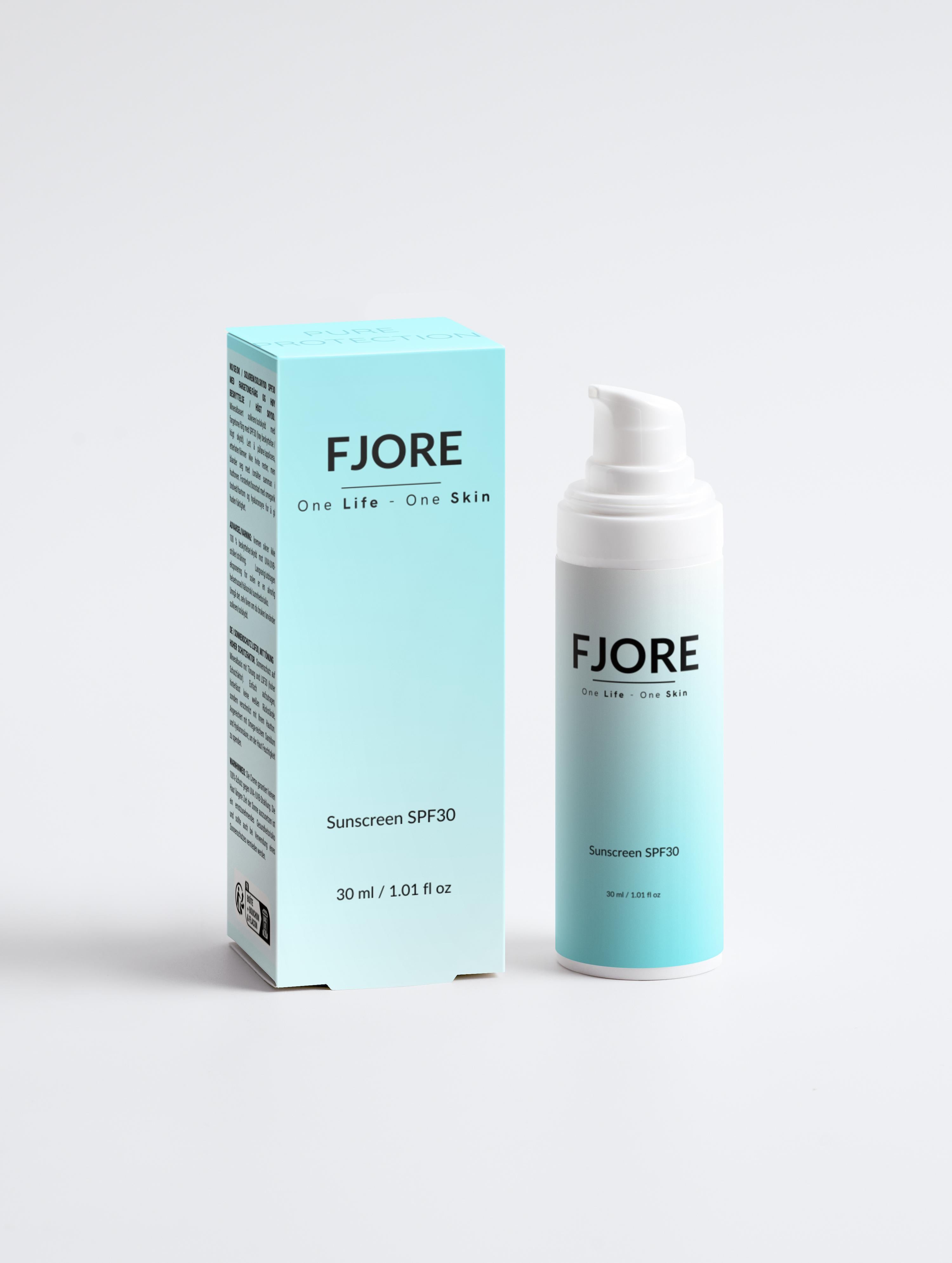 Sunscreen SPF30, with tint