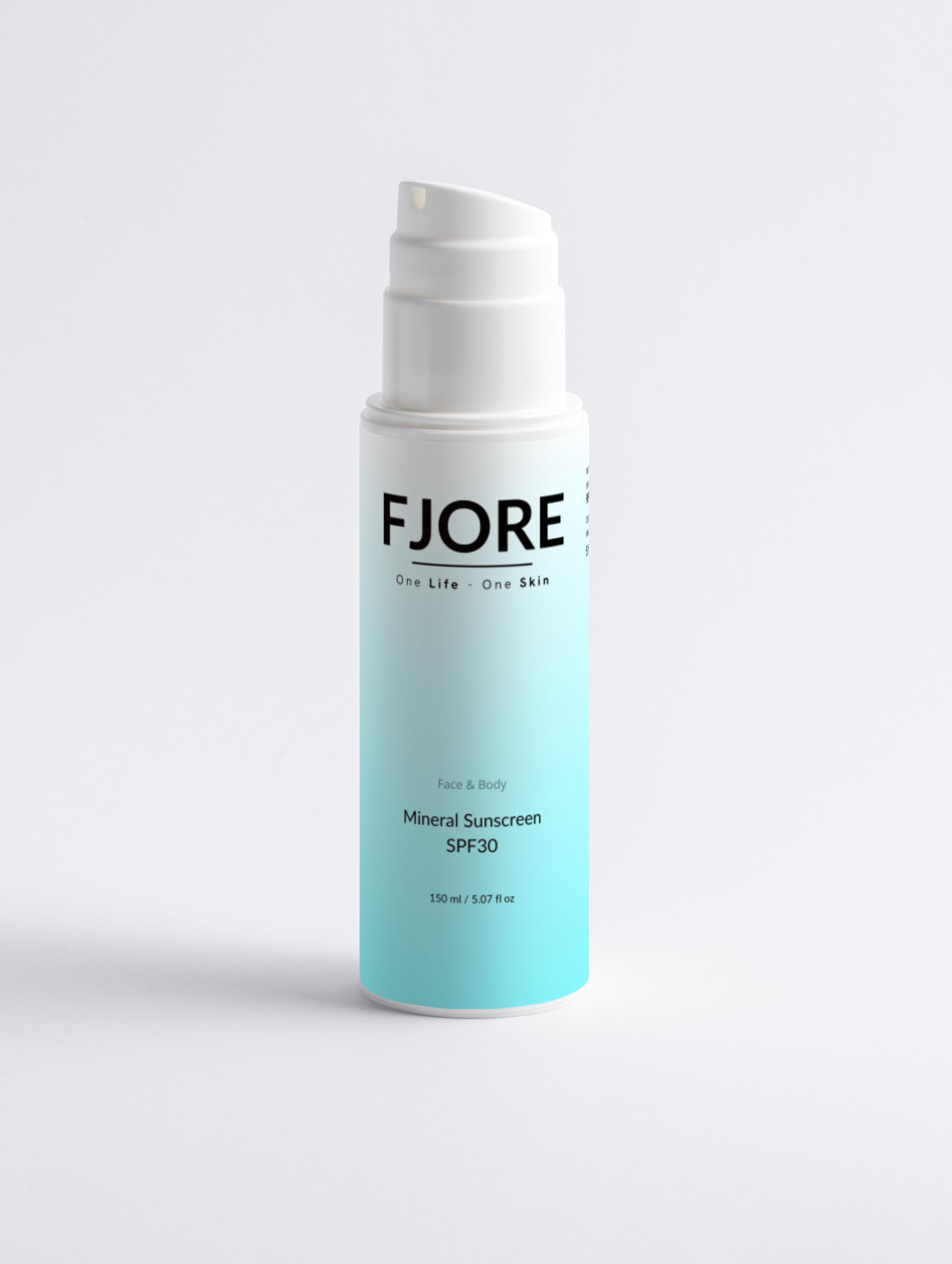 Mineral Sunscreen SPF30 for Face & Body, no tint