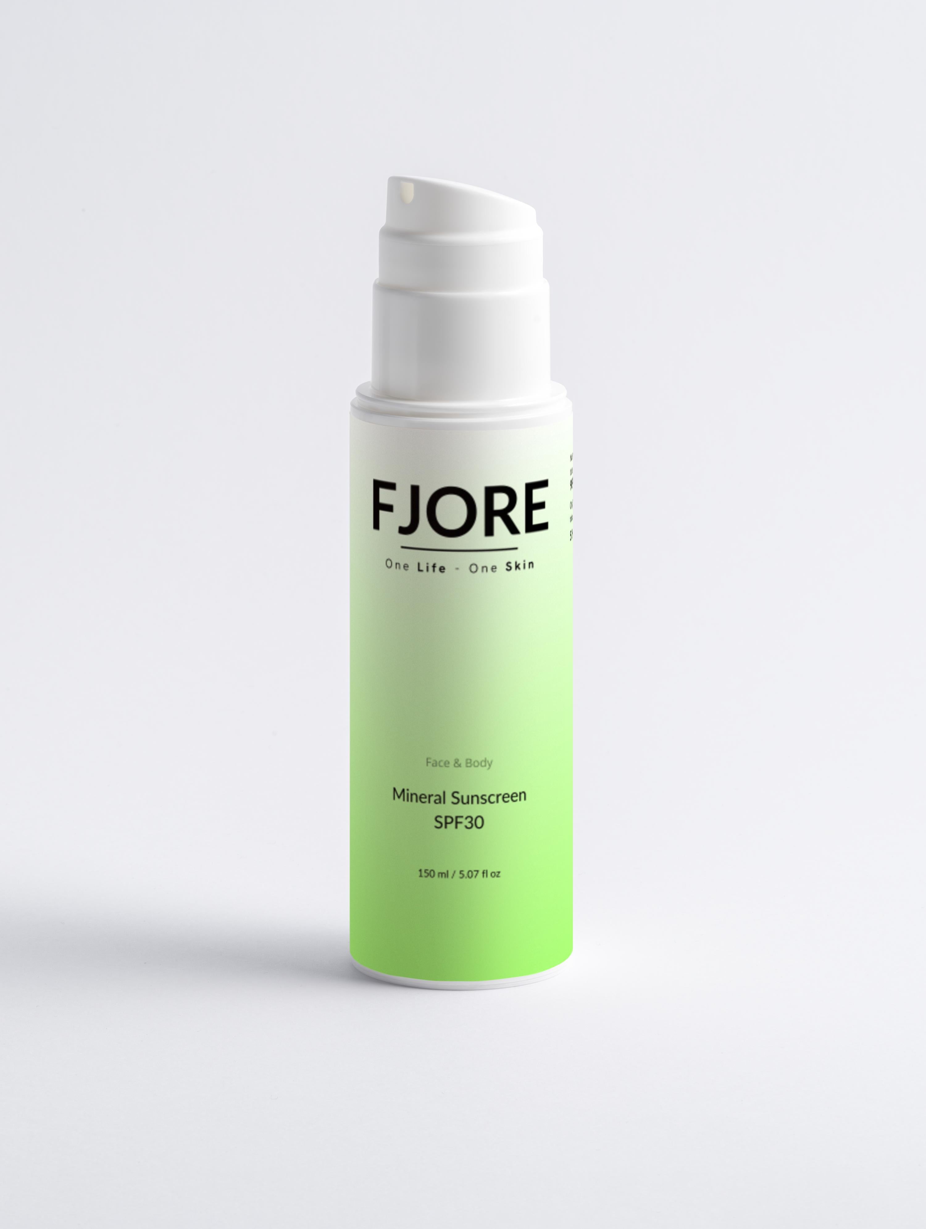 Mineral Sunscreen SPF30 for Face & Body, no tint