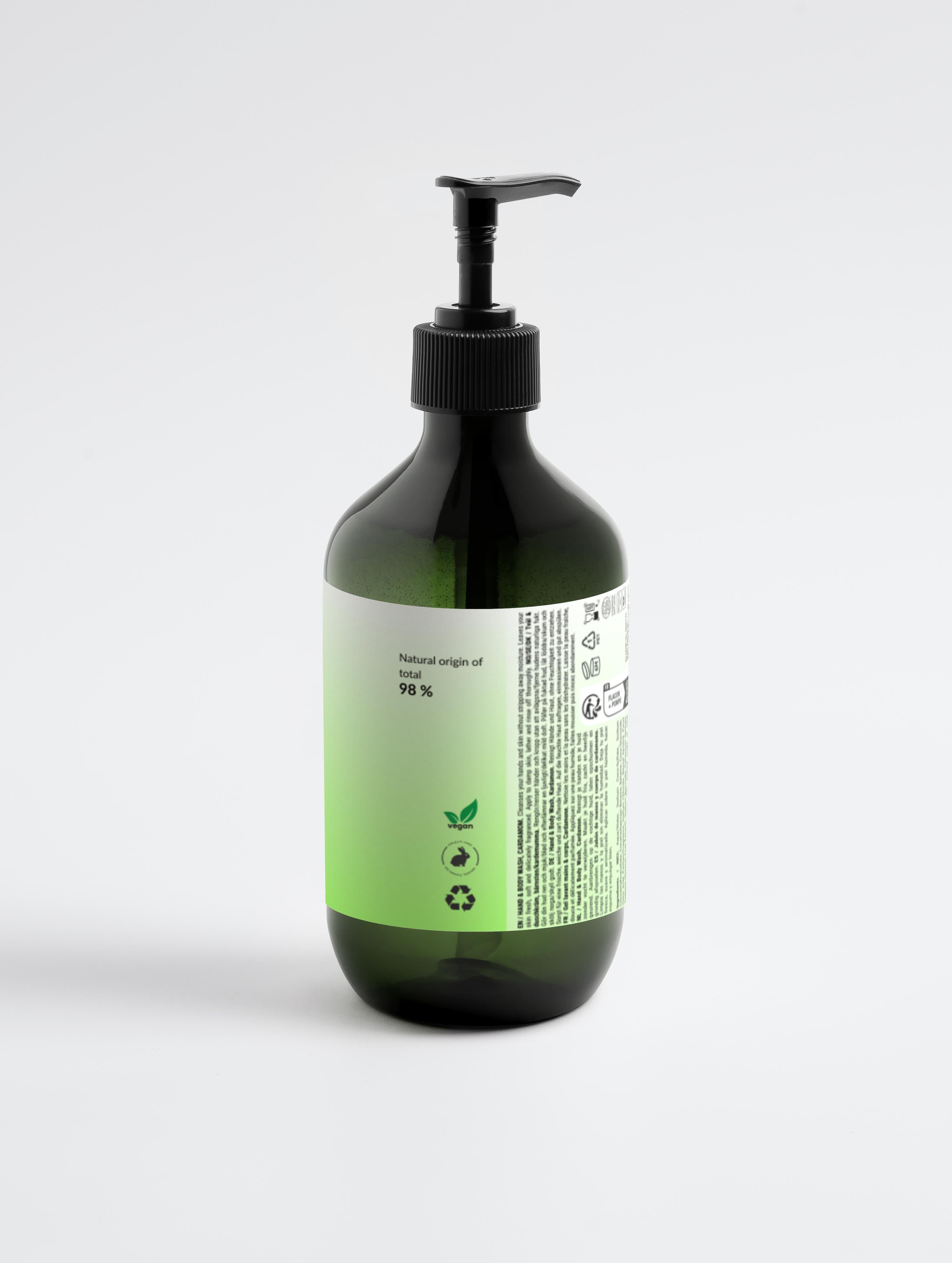 Hand & Body Wash, Ginger & Smoky Cardamom